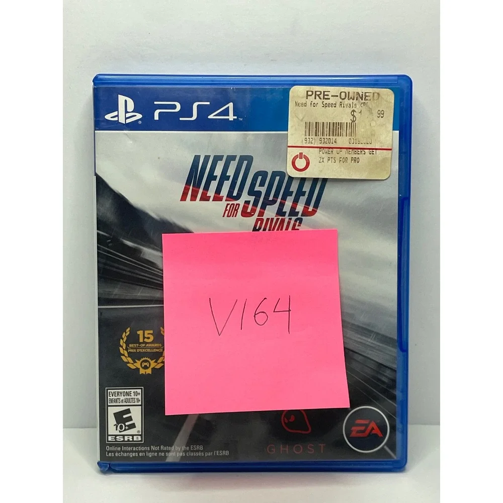 Need for Speed Rivals Sony PlayStation 4 PS4 Racing Game EA Ghost Games V164